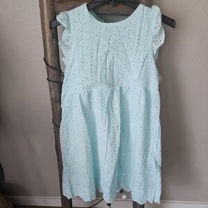 Beautiful Aqua Romper Size small